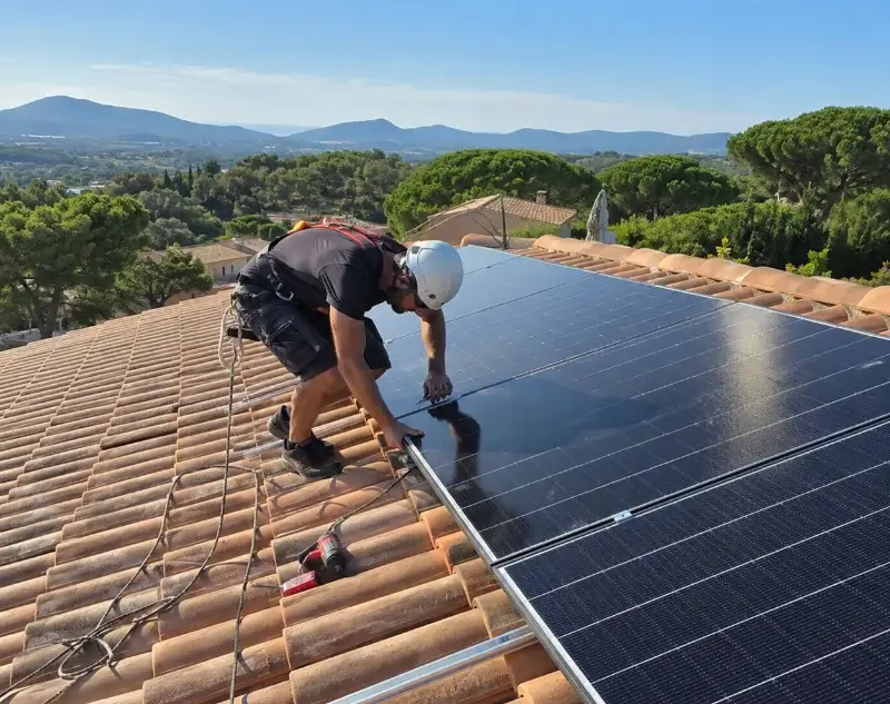 Installateur panneaux solaires Crach — pose photovoltaïque sur toiture